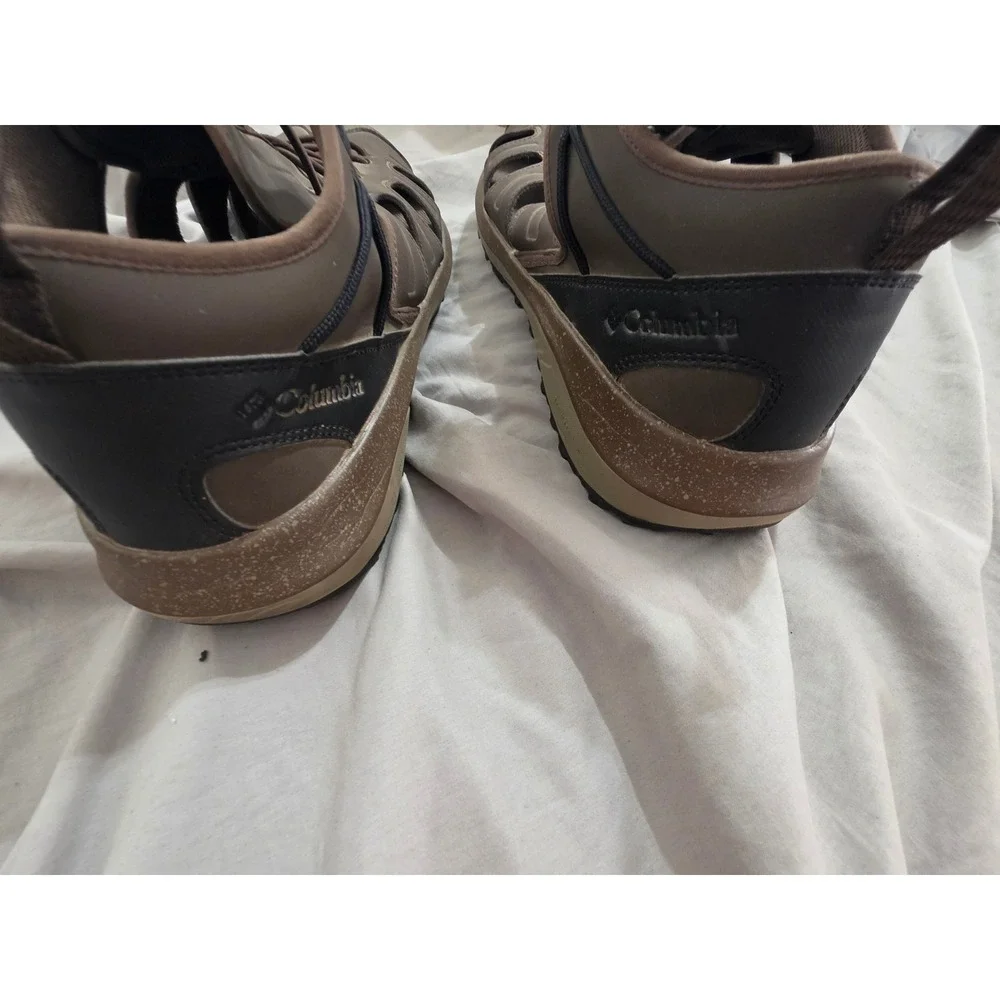 Columbia Trailstorm Hiker Fisherman Sandals Mens 13 Brown BM0290-231
